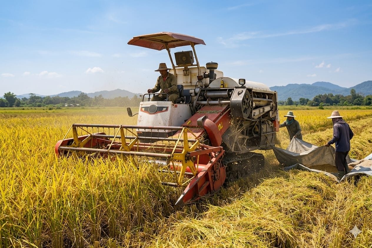 Harvest at maturity